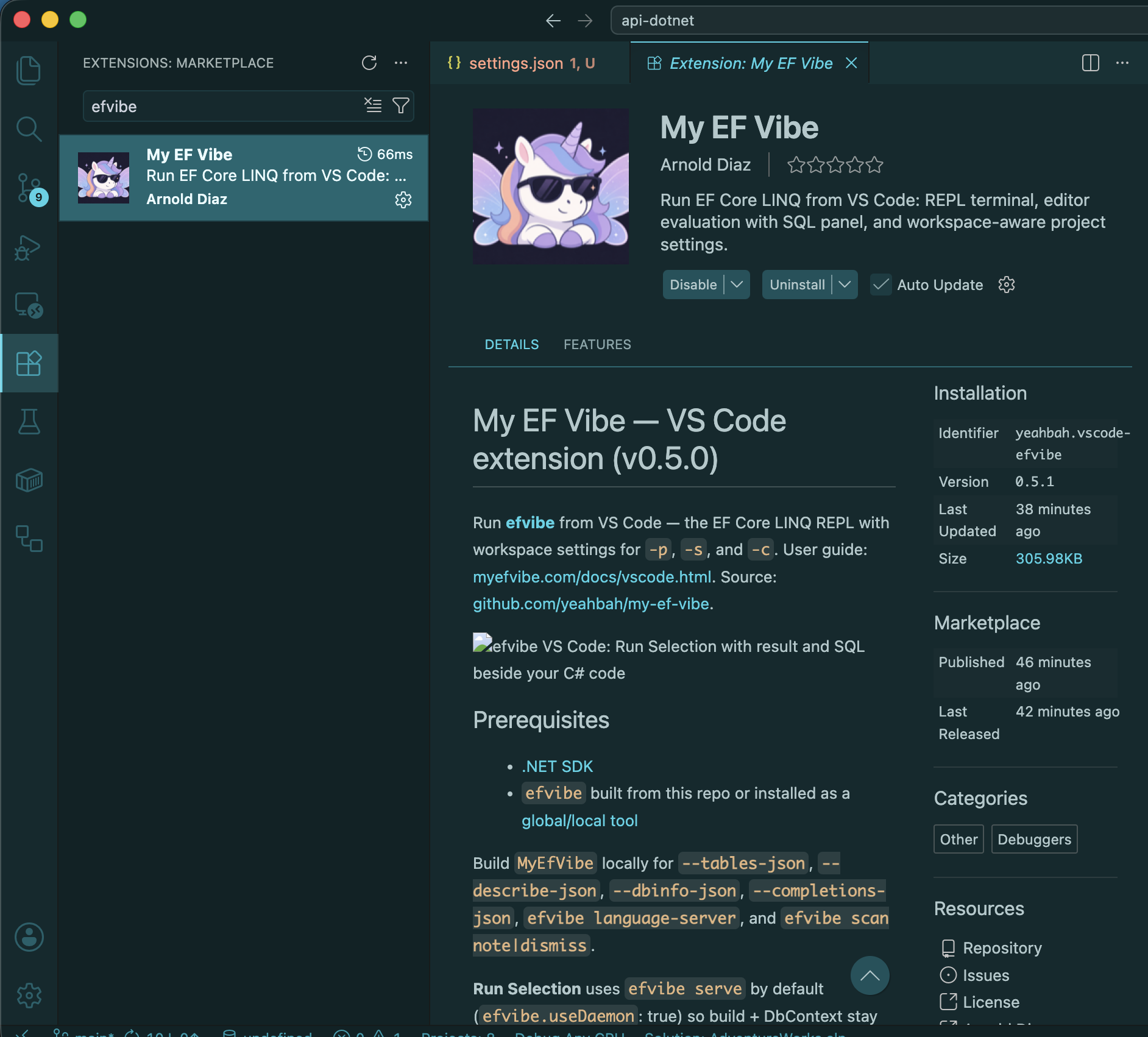 Marketplace install — fastest path for most teams.