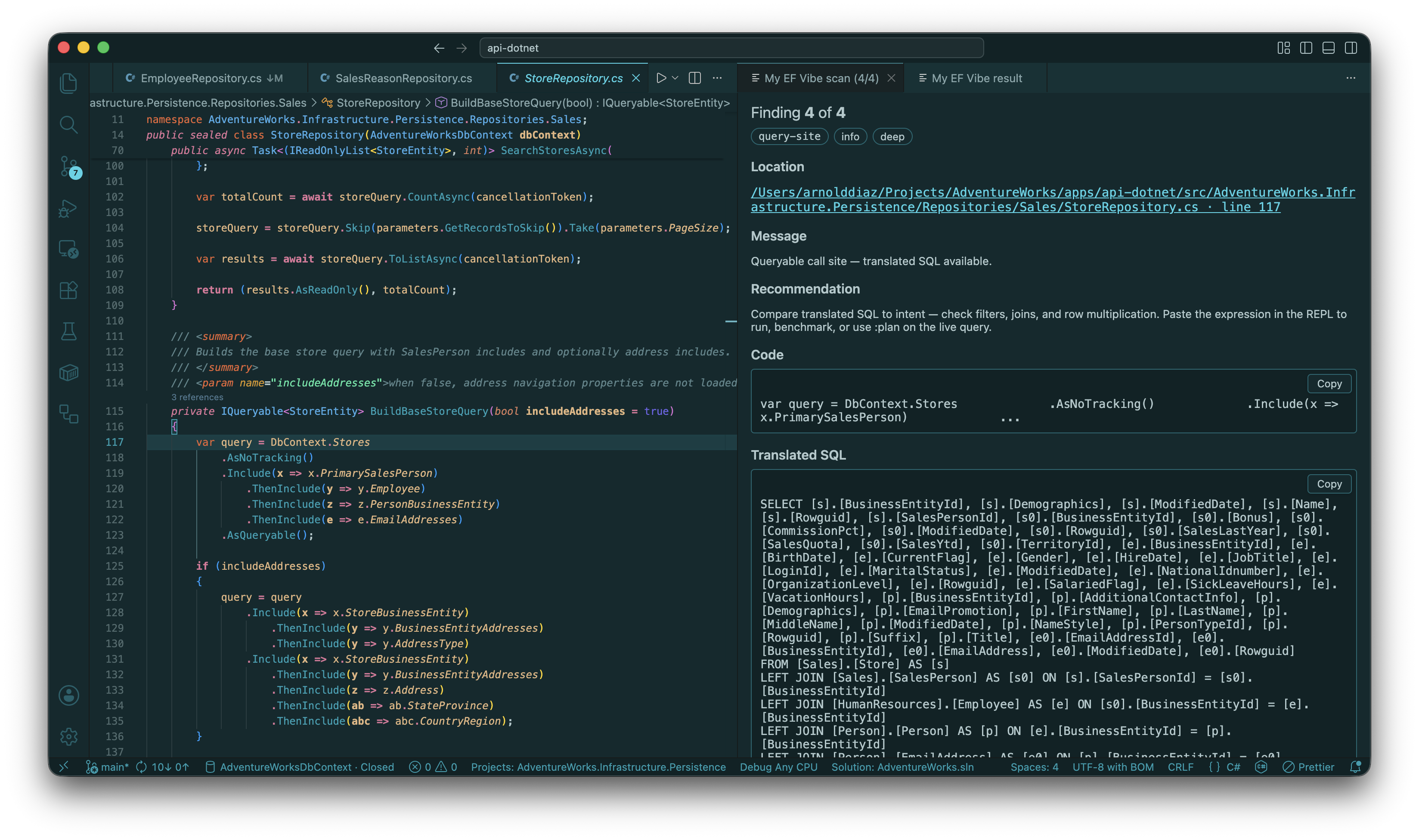 VS Code extension